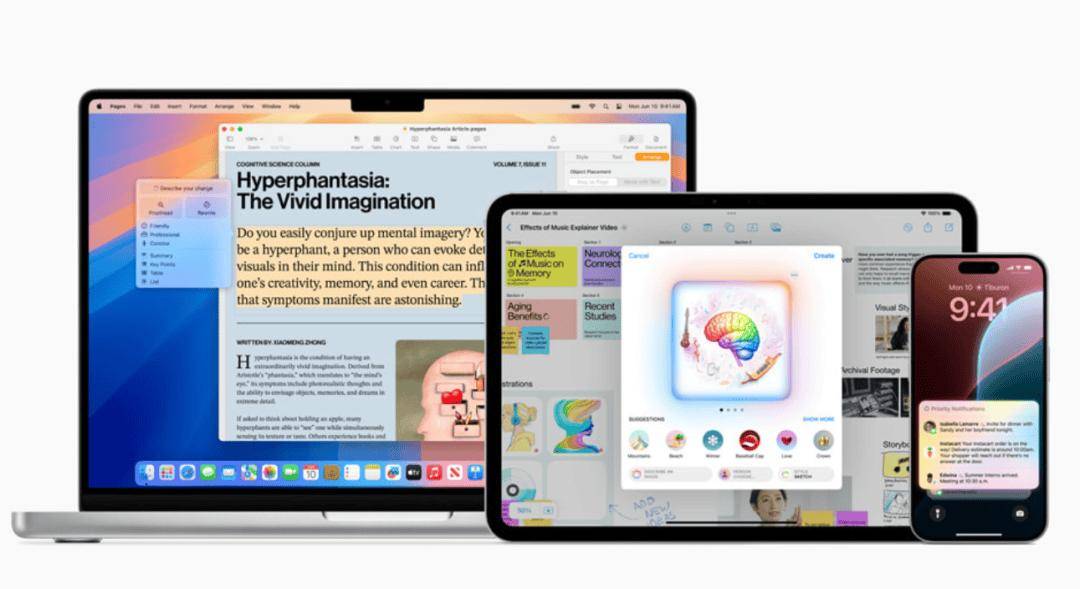 苹果公司推出个人智能系统“苹果智能”